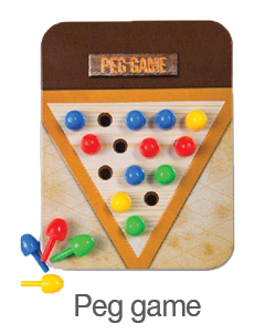 Peg game